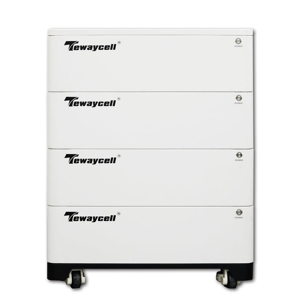 Tewaycell 48V 5kwh-50Kwh Stapelbares LiFePO4 IP55 Wasserdichtes ESS