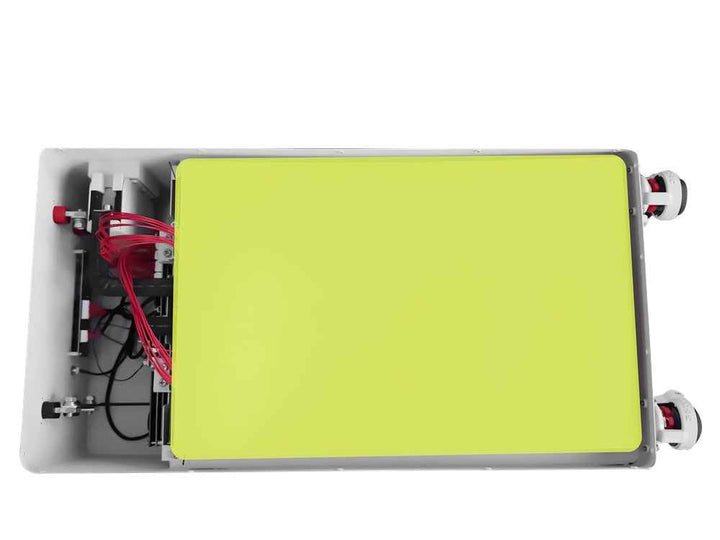 Tewaycell DIY Case Kit 51.2V 280Ah 304Ah 314Ah LiFePO4 Battery Case with JK 200A BMS, Circuit Breaker, 2A Active Balance Vertical DIY Battery Box