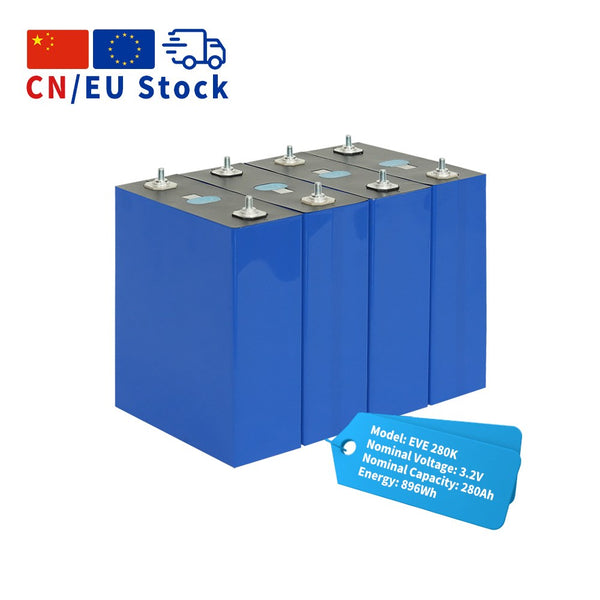 New - EVE 280K LiFePO4 Battery Cells - Brand New Grade A with QR Code