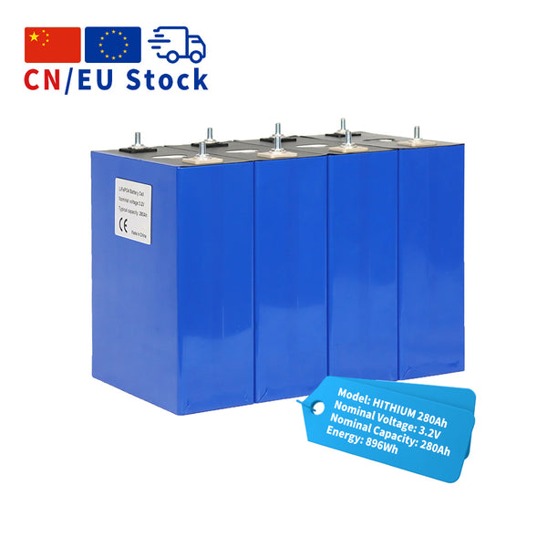 HITHIUM 280Ah LiFePO4 Battery Cells - Free shipping and Tax - Tewaycell