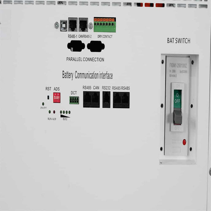 Tewaycell 48V 51.2V 600Ah 30kWh 30kWh All in One Mobile ESS Built-in 12kW AC380V Hybrid off-grid Three Phase Inverter,BMS,Equalization Module-2