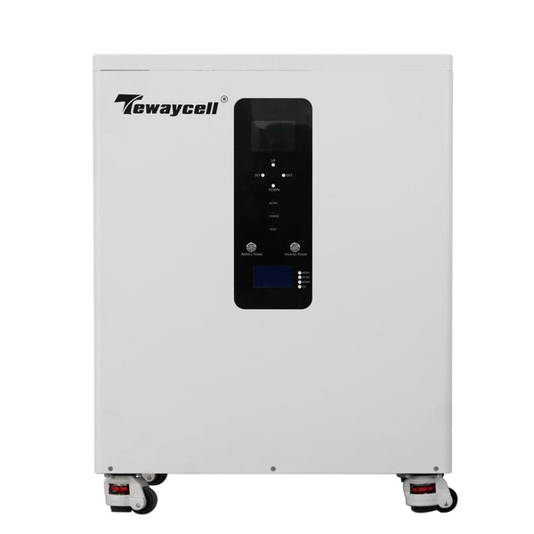 Tewaycell 48V 400Ah 20kWh All-in-one Mobile ESS Built-in 10kW Hybrid Inverter-US Standard