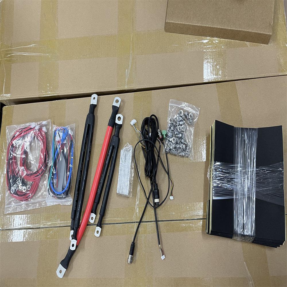 Stackable Battery Kit Tewaycell 48V 300Ah Stackable Battery Pack DIY Box + Case Accessories